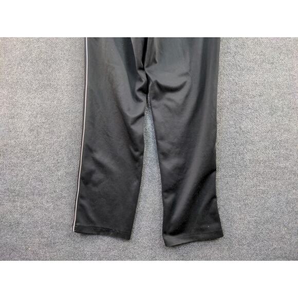 Nike Athletic Pants Size M Black 100% Polyester White Stripe - Picture 6 of 10
